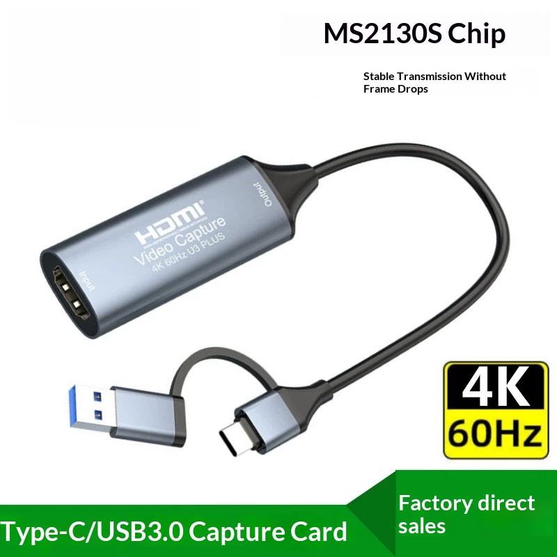 Pc Gaming Game - USB3.0 ビデオキャプチャカード 4K 60Hz タイプ C