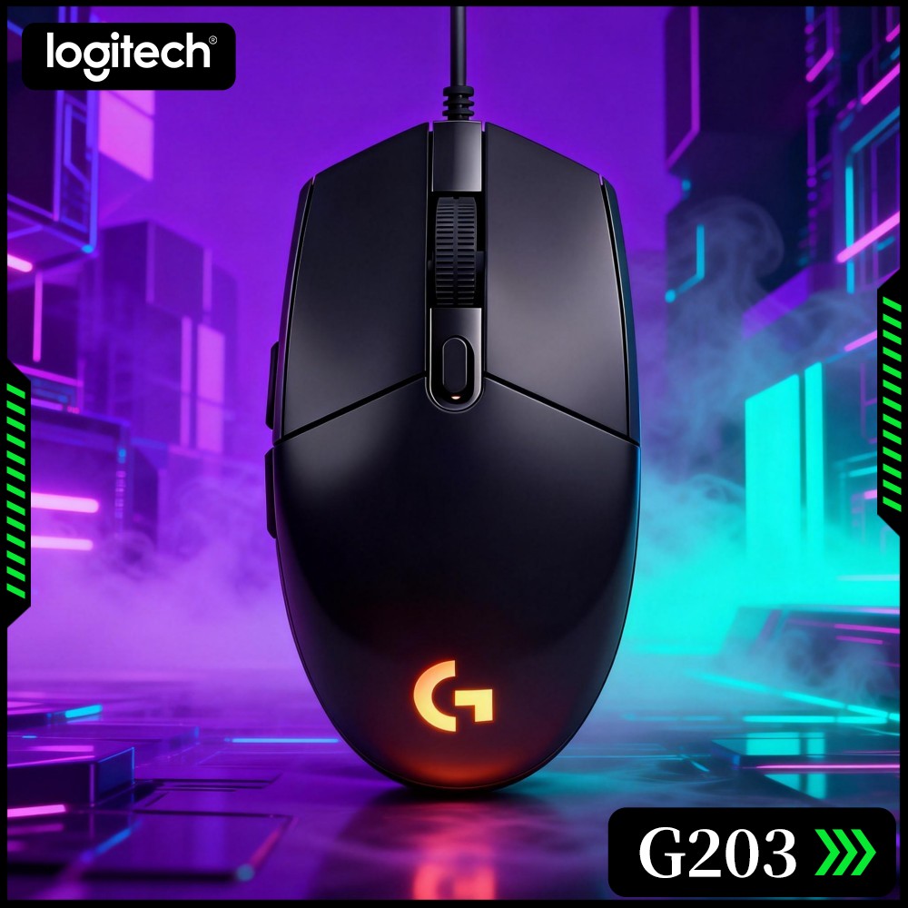 Logitech Mouse G203 - ロジクール G203 有線ゲーミングマウス マルチレンジ DPI シフト
