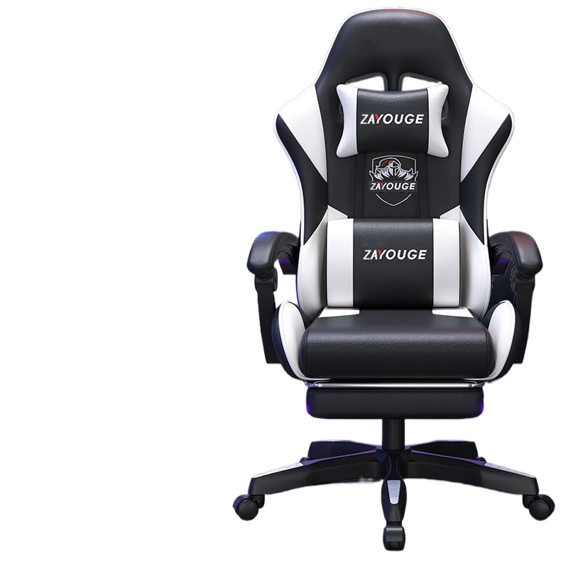 Pc Gaming Gaming - PCデスクトップ、オフィス、家庭用ゲーミングチェア、人間工学に基づいた高さ調節可能なレーシングスタイルのコンピュータチェア（ゲーマーと仕事用）