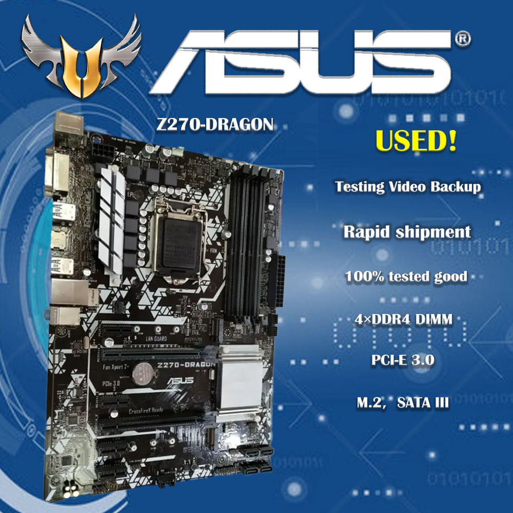 Pc Gaming Dragon - Intel-Asus Prime Z270-DRAGON,z270,z270m,ddr4,lga 1151, i7, i5,