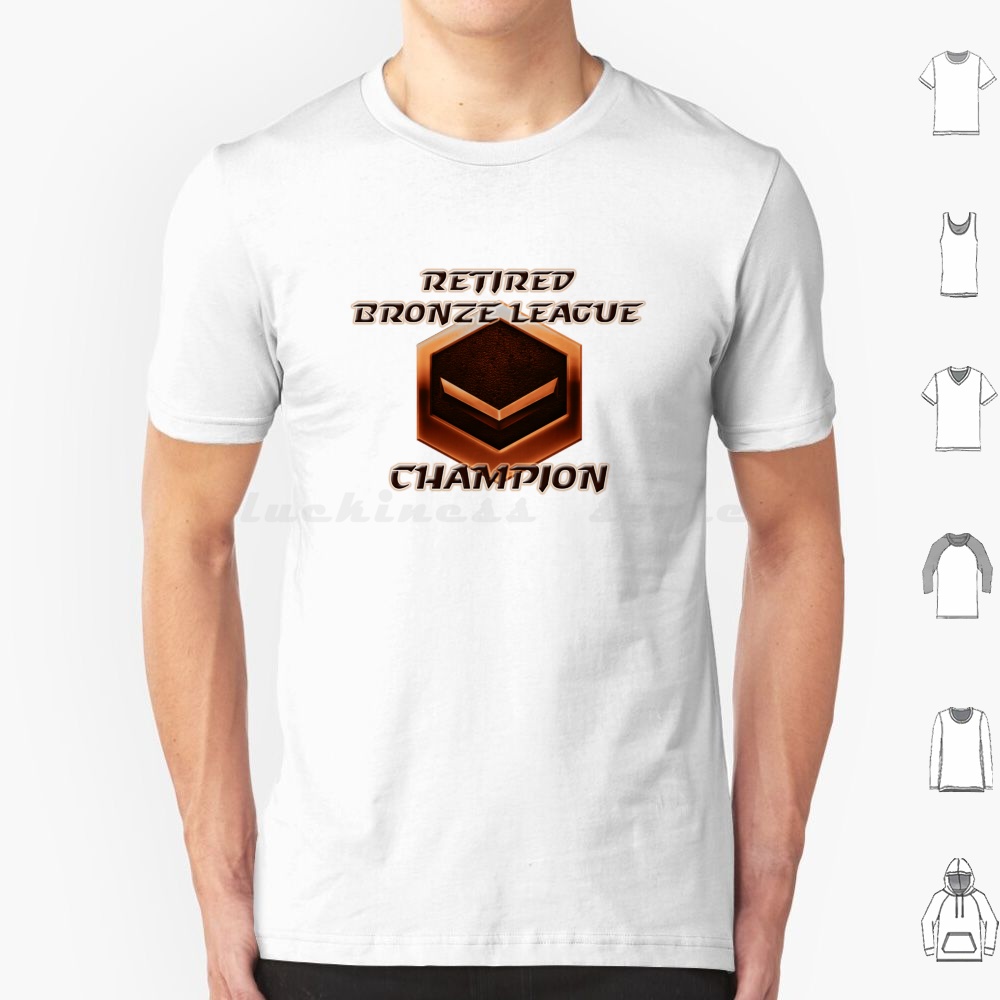 Pc Gaming Game - Retired Bronze League Tシャツ ビッグサイズ 綿100%