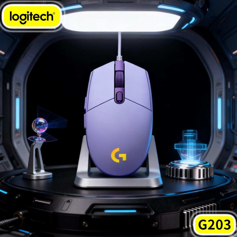 ロジクール G203 有線ゲーミングマウス、即時ボタンフィー - Logitech Mouse G203 のレビューと価格