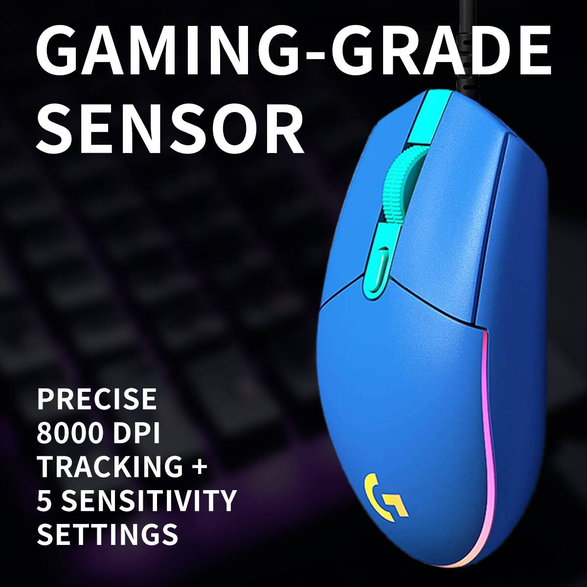 ロジクール G203 有線ゲーミングマウス マルチレンジ D - Logitech Mouse G203 のレビューと価格