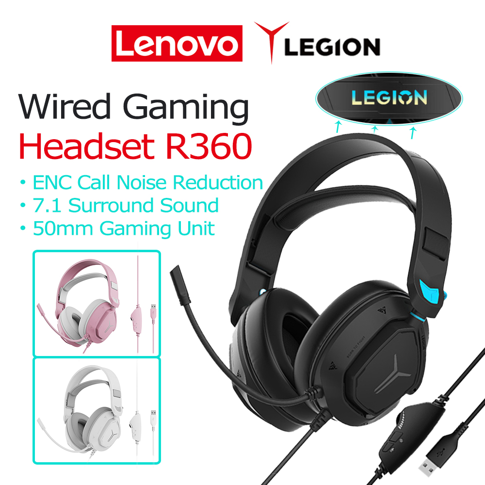 Lenovo LEGION 有線ゲーミングヘッドセット R3 - Pc Gaming Lenovo Legion のレビューと価格