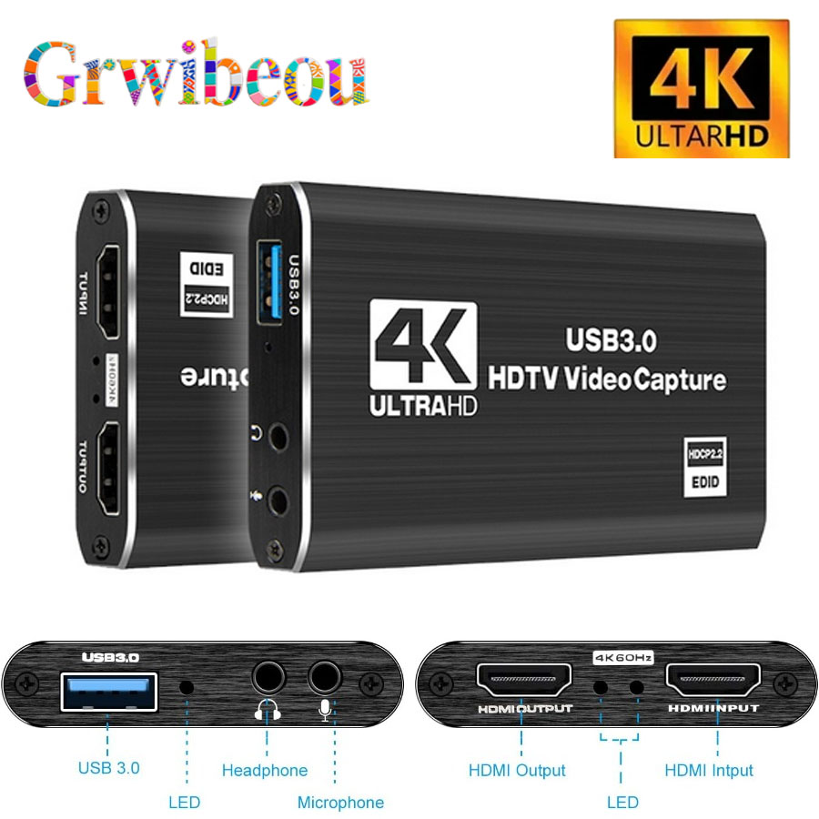 4K USB 3.0 ビデオキャプチャカード HDMI対応  - Pc Gaming Game のレビューと価格