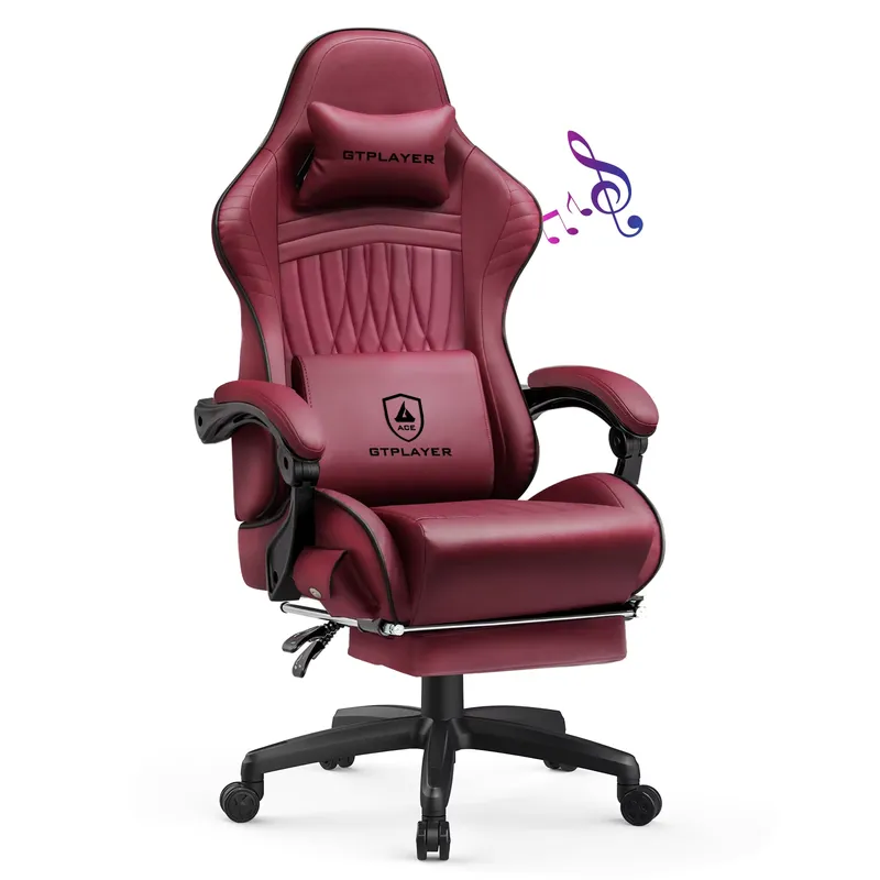 GTPLAYER製ゲーミングチェア。スピーカー内蔵、人間工学 - Pc Gaming Gaming のレビューと価格