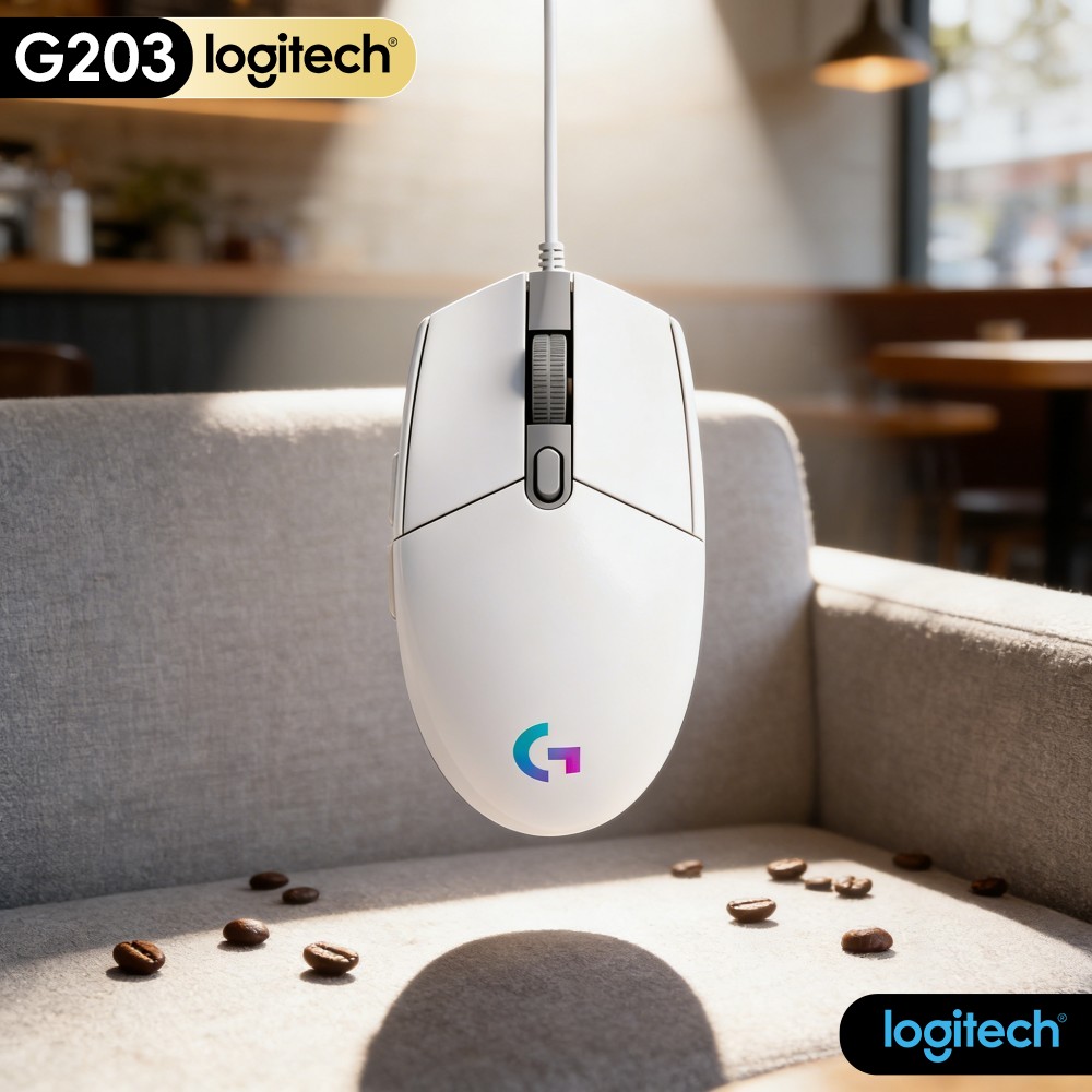 ロジクール G203 有線ゲーミングマウス 繊細に調整可能な - Logitech Mouse G203 のレビューと価格
