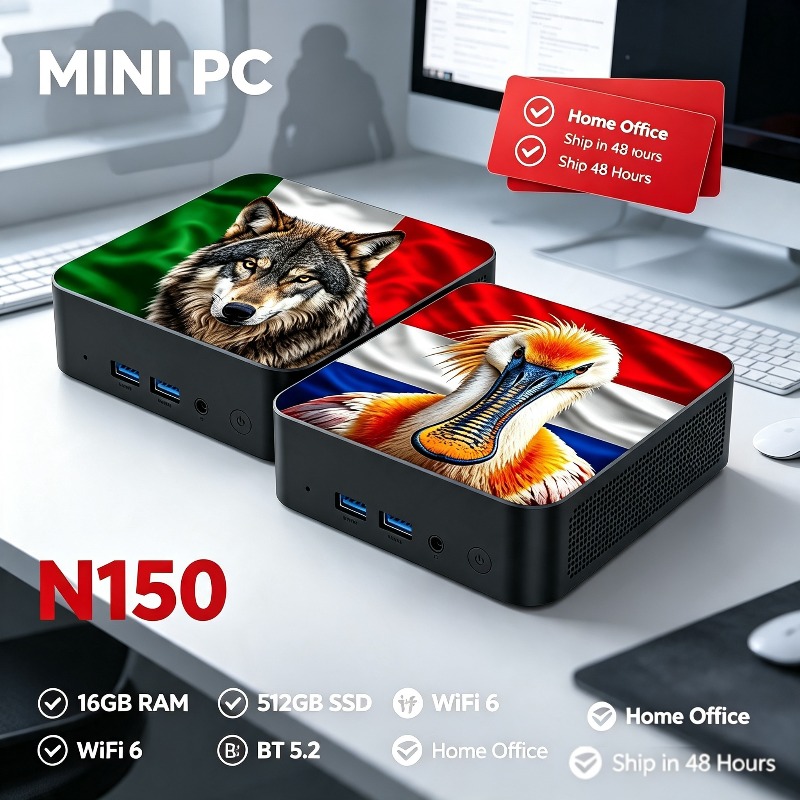 新型ミニPCコンピューター インテルコアN150 16GB  - Pc Gaming Gaming のレビューと価格